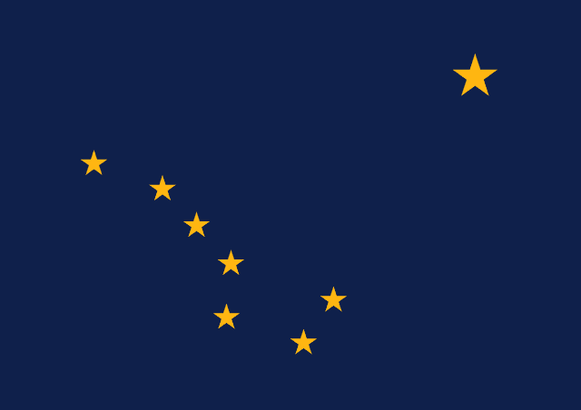 Alaska, USA flag