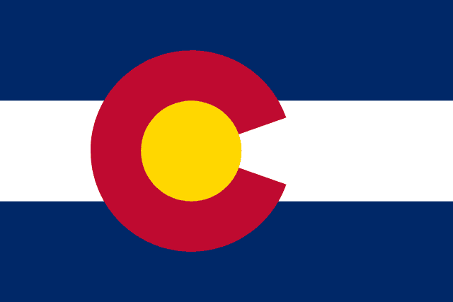 Colorado, USA flag