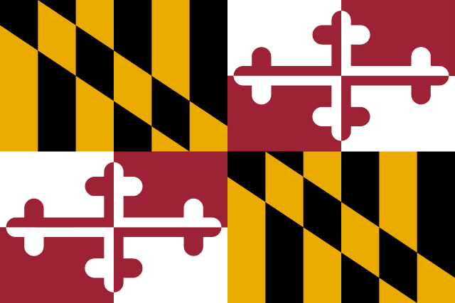 Maryland, USA flag