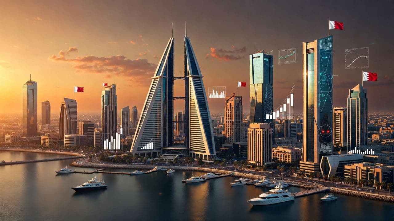Bahrain Financial Harbour skyline representing CBB fintech licensing