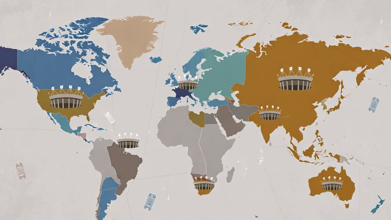 Global sports betting regulation map showing diverging license requirements across United States United Kingdom and Asian markets
