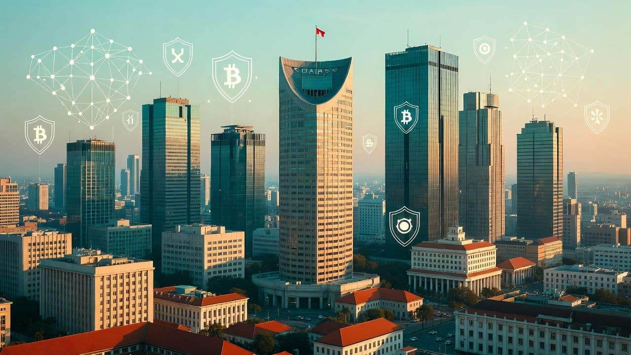Jakarta financial district skyline representing Indonesia OJK crypto exchange regulatory transition