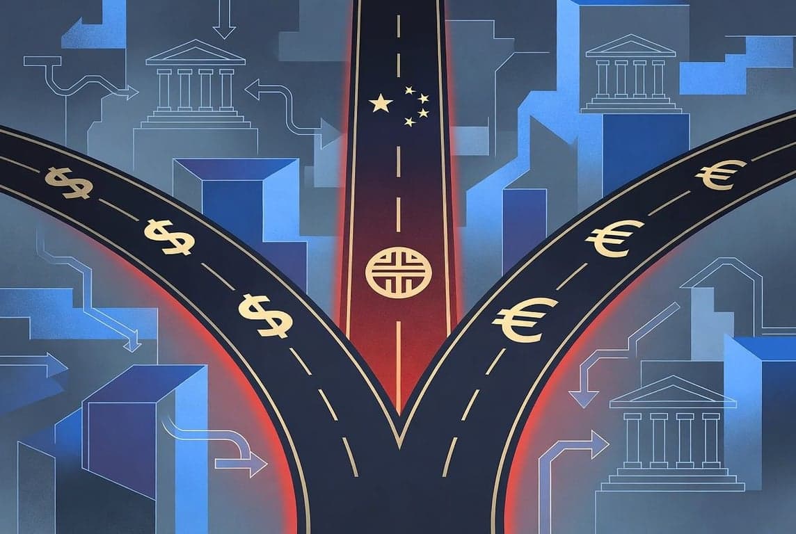 Global digital currency landscape showing CBDC and stablecoin regulatory divergence across China US and EU approaches